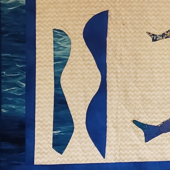 My Scrappy Dolphins - Tapestry/Wallhanging - Picture 5 of 5